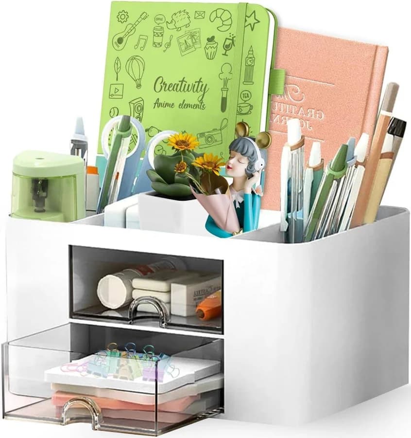 Multi-Compartment Desk Organiser